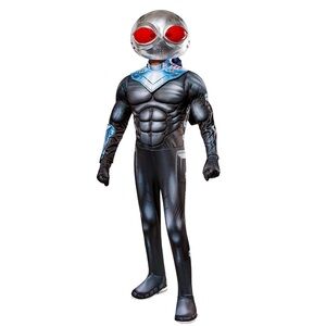 Rubies Boy's Dc Aquaman and the Lost Kingdom Deluxe Black Manta Costume, Medium